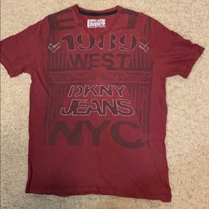 Vintage DKNY Jeans V neck shirt